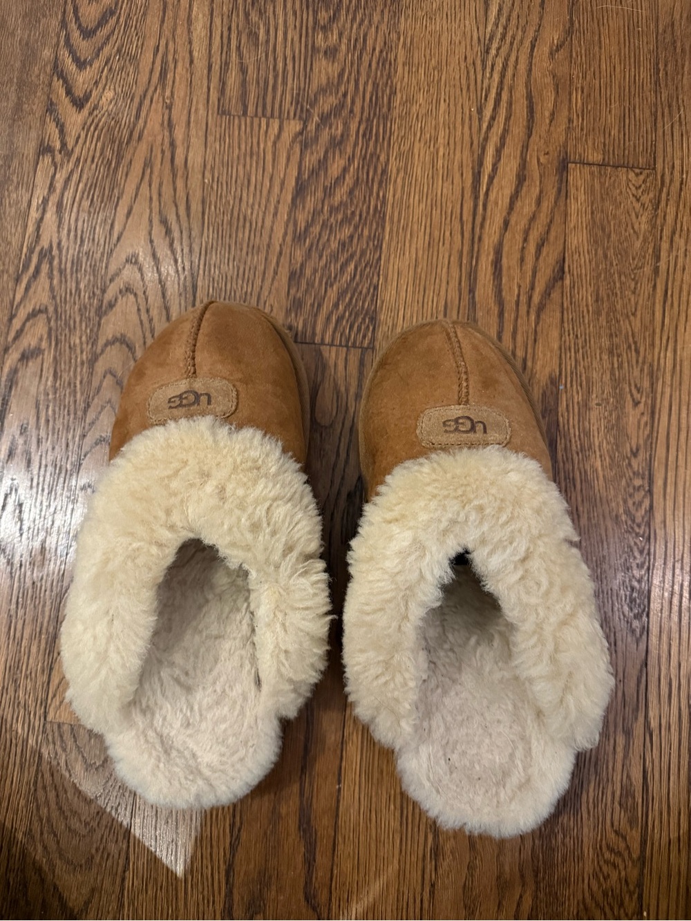 UGG Chestnut/Shearling Slip-On Mule